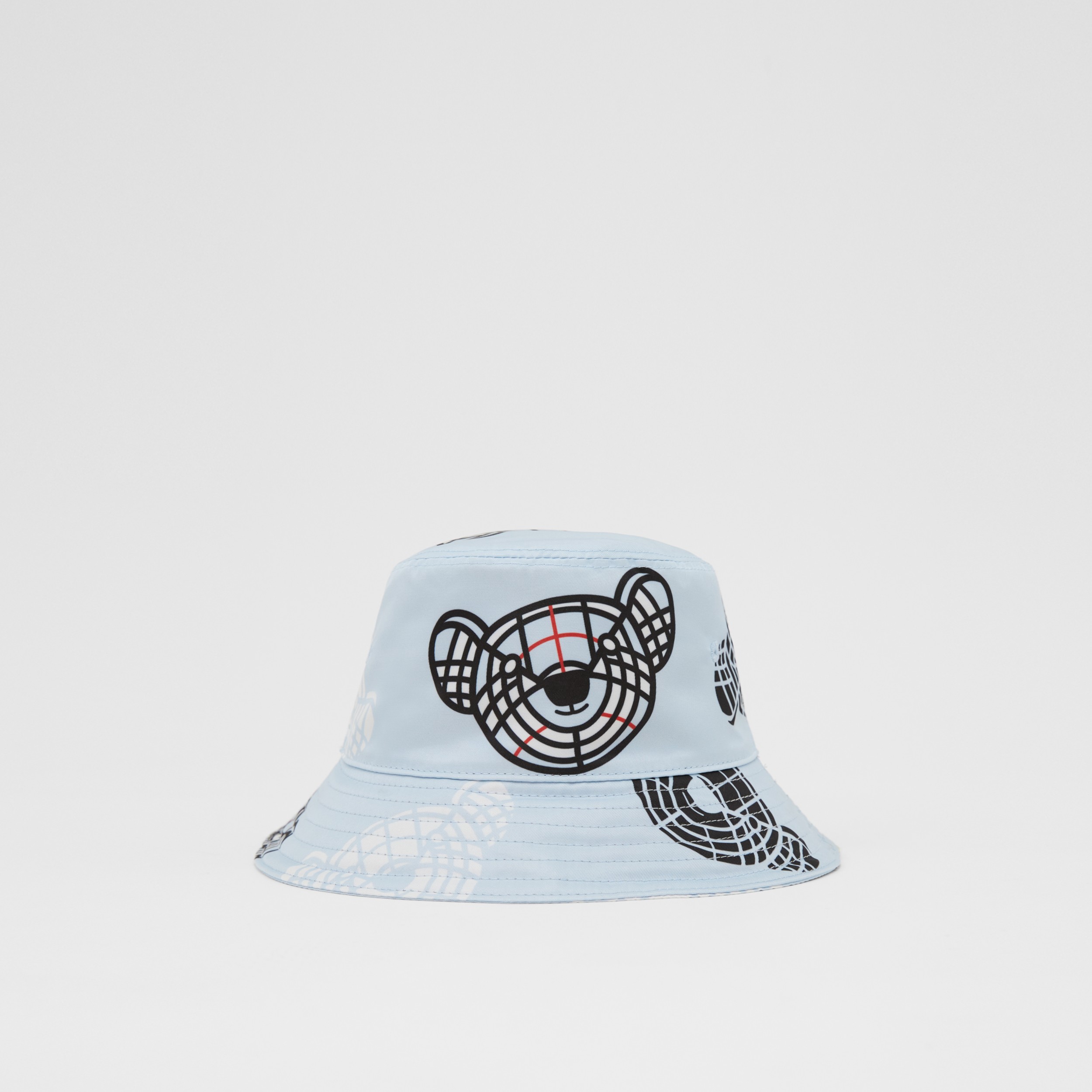 Thomas Bear Print Bucket Hat in Pale Blue - Children | Burberry® Official
