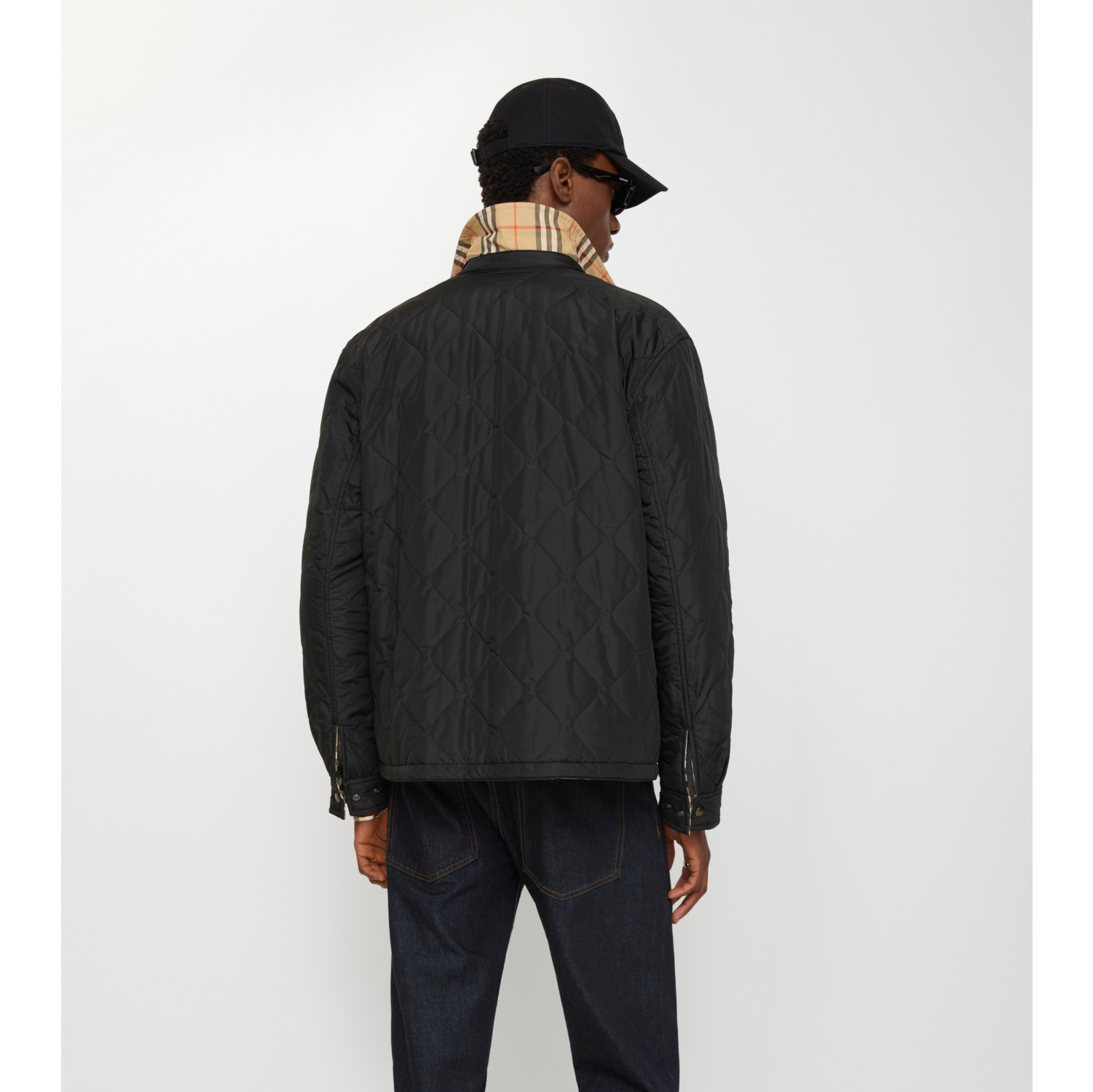 Reversible Quilted Nylon Overshirt