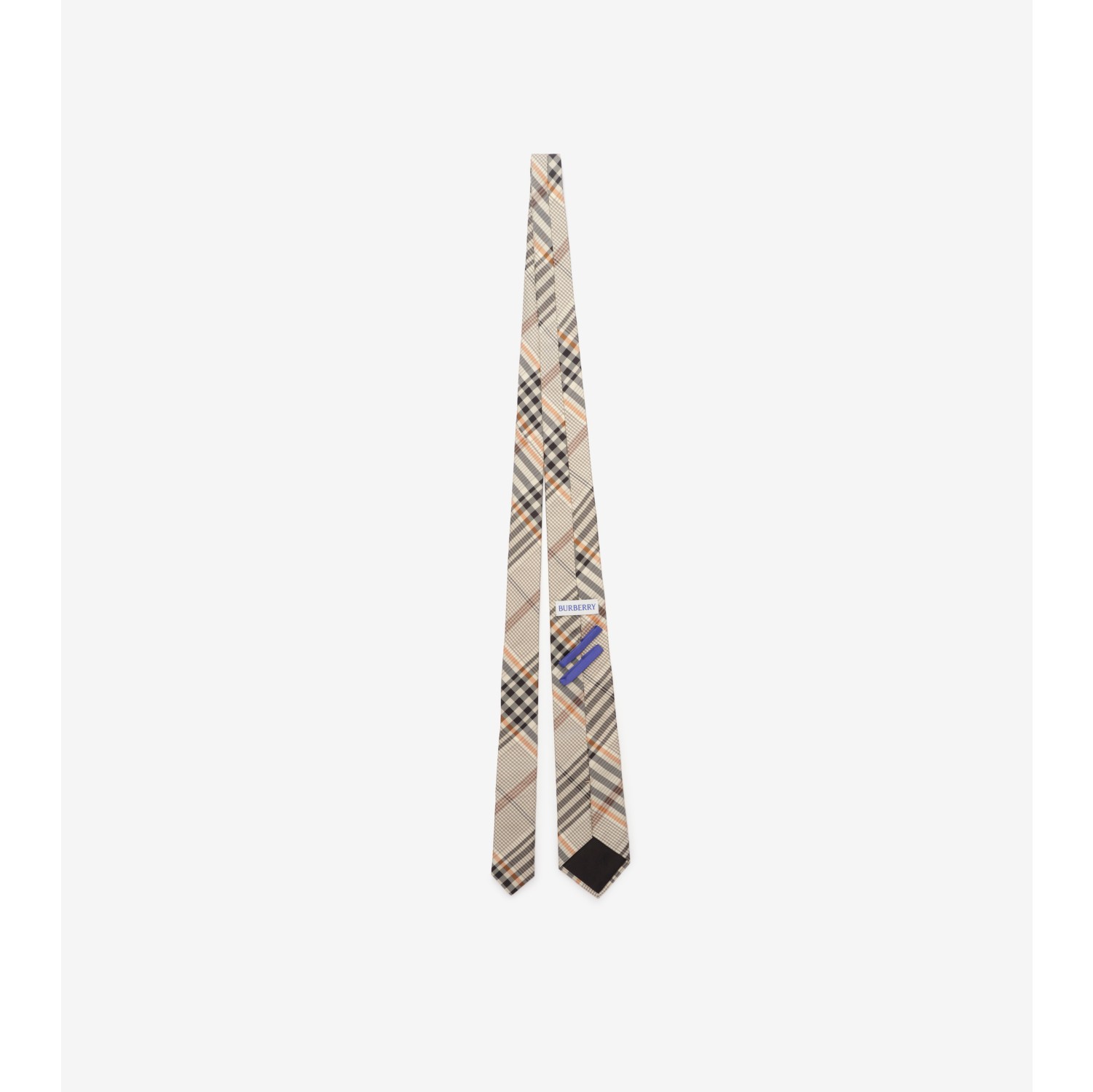Check Silk Tie