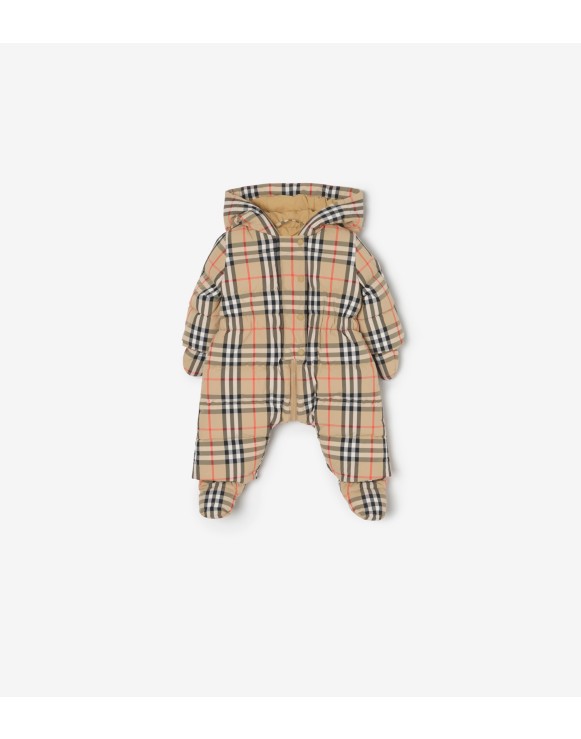 正規美品！Burberryバーバリーチェック新生児赤ちゃんボディースーツセット 新生児用ワンジー＆ドレス | Burberry® 公式サイト