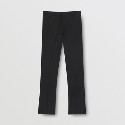 burberry black trousers