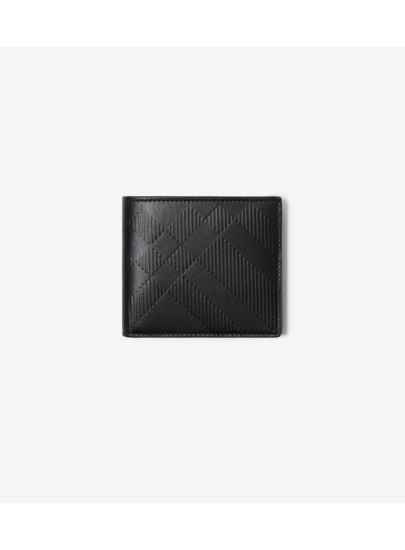 Burberry black 2024 label mens wallet