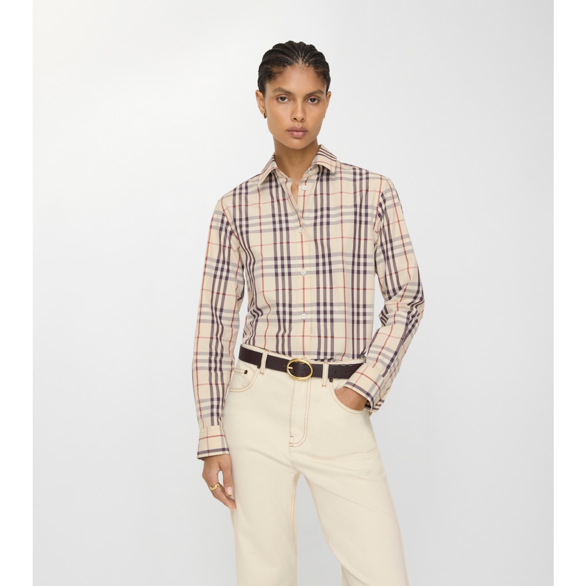  Check Regular Fit Cotton Shirt