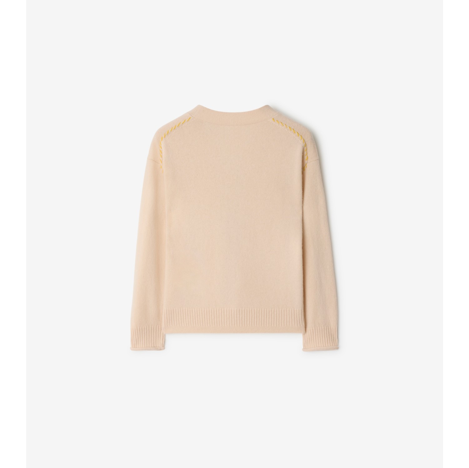Logo Patch Wool Cardigan