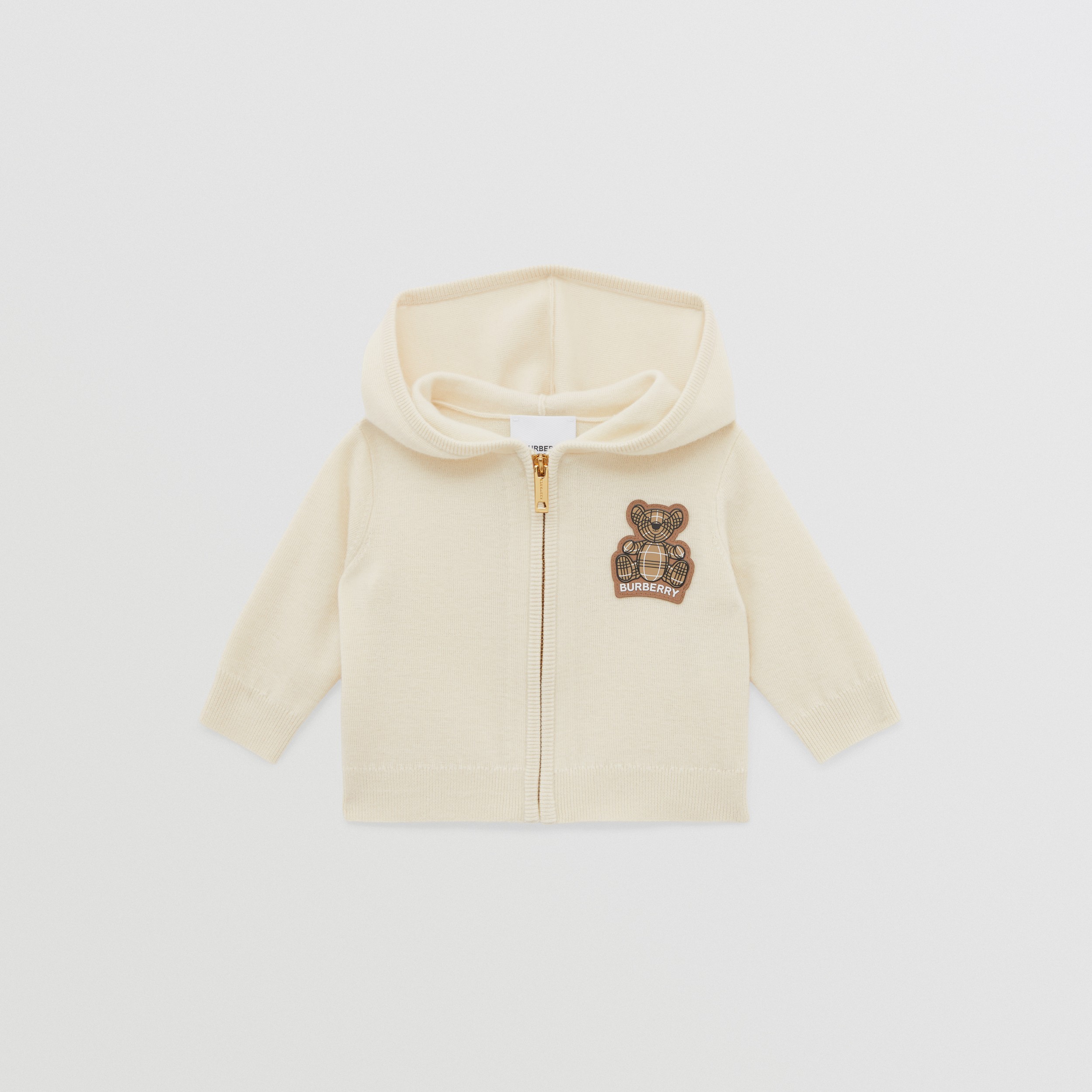 Thomas Bear Appliqué Two-piece Baby Gift Set in Ivory - Children | Burberry® Official - 3
