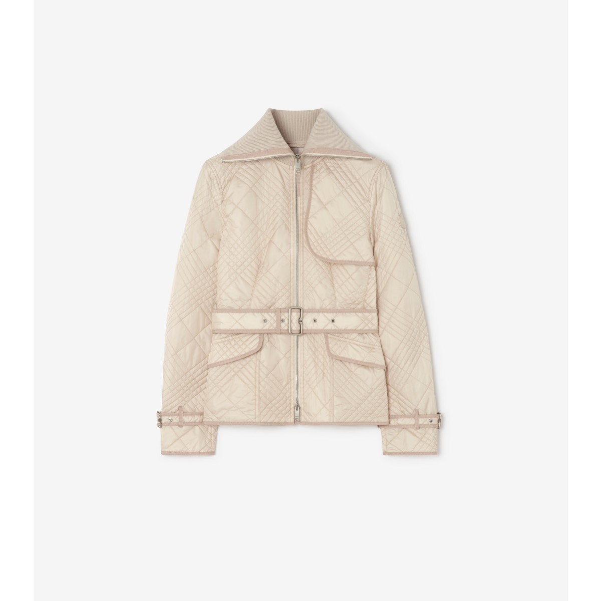 Check Micro -stitch Nylon Abbeydale Jacket