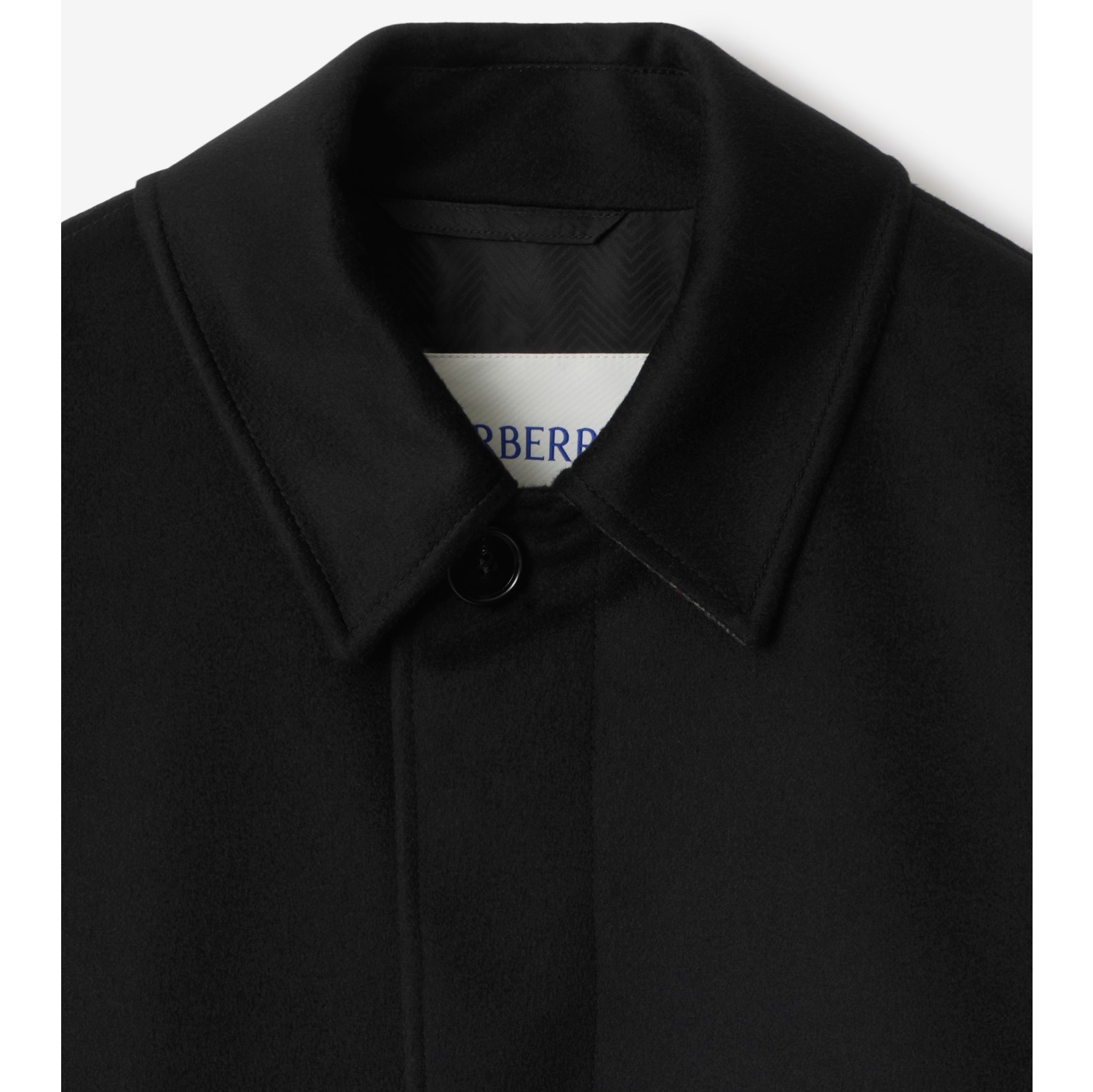 Mid-length Cashmere Car Coat in Black - Men | Burberry® Official