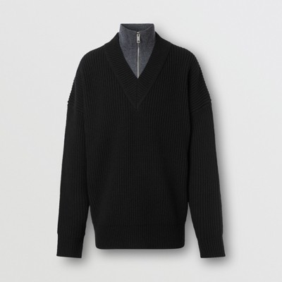 black burberry sweater