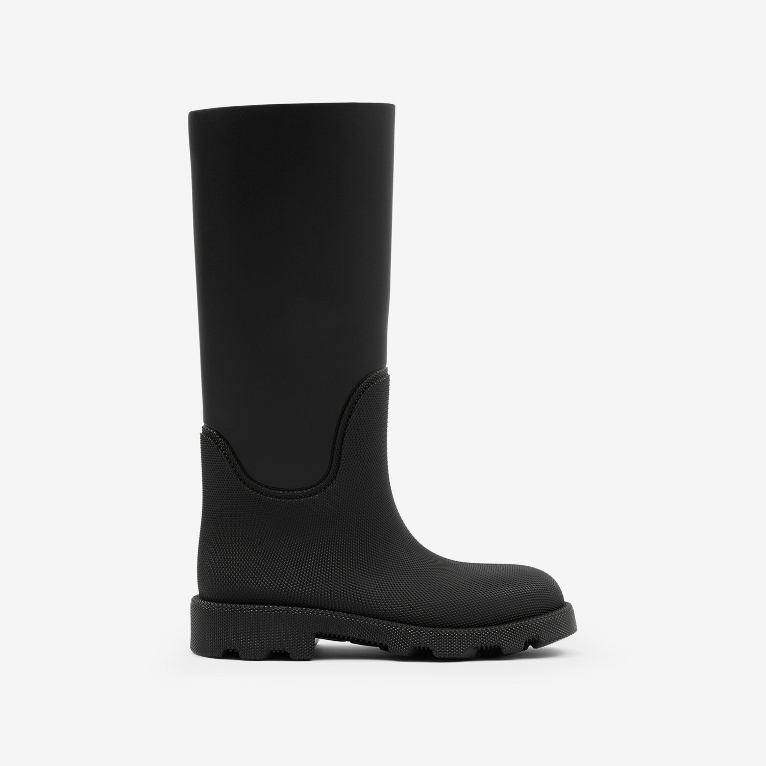 Rubber Marsh High Boots in Black - Women | Burberry® Official