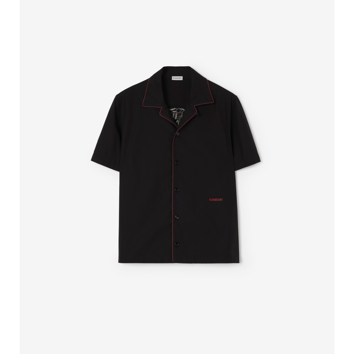  Embroidered Relaxed Fit Knight Heart Shirt