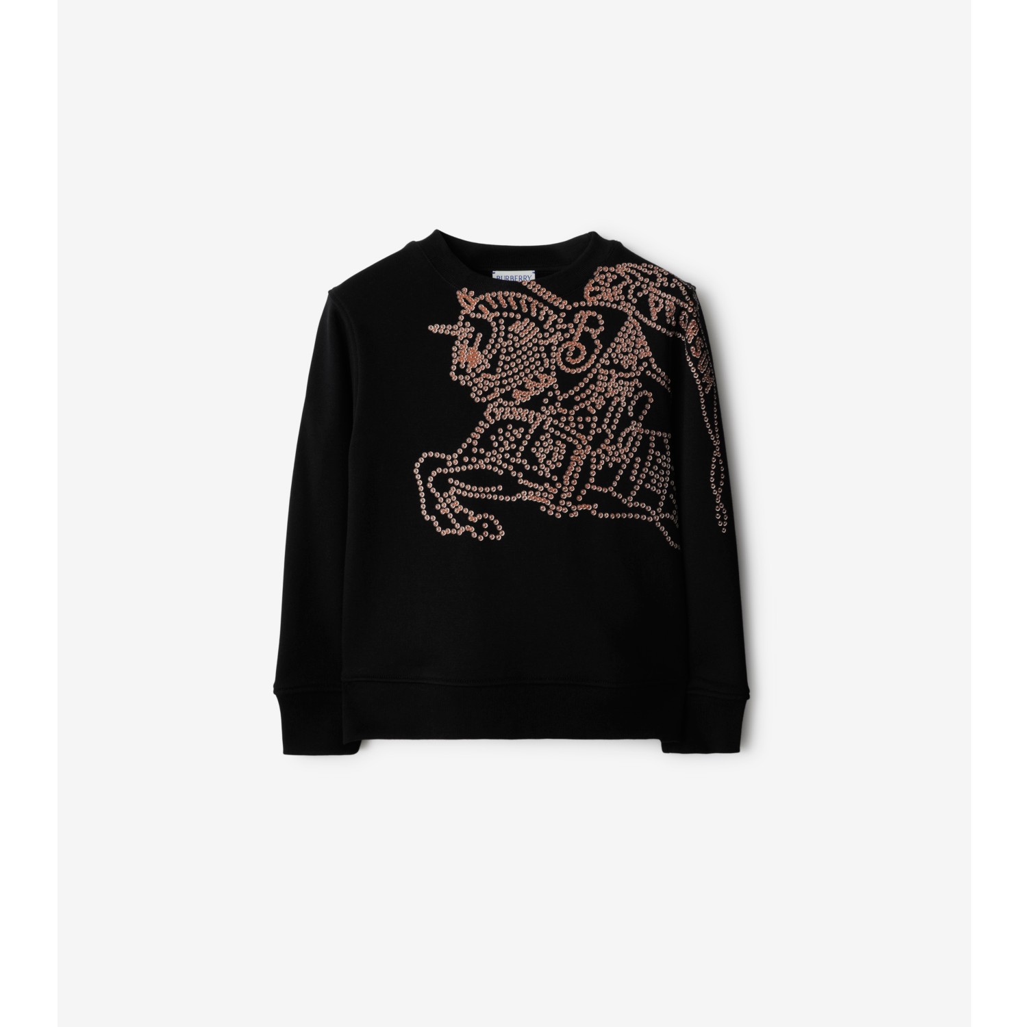 EKD Cotton Sweatshirt in Black Burberry Official