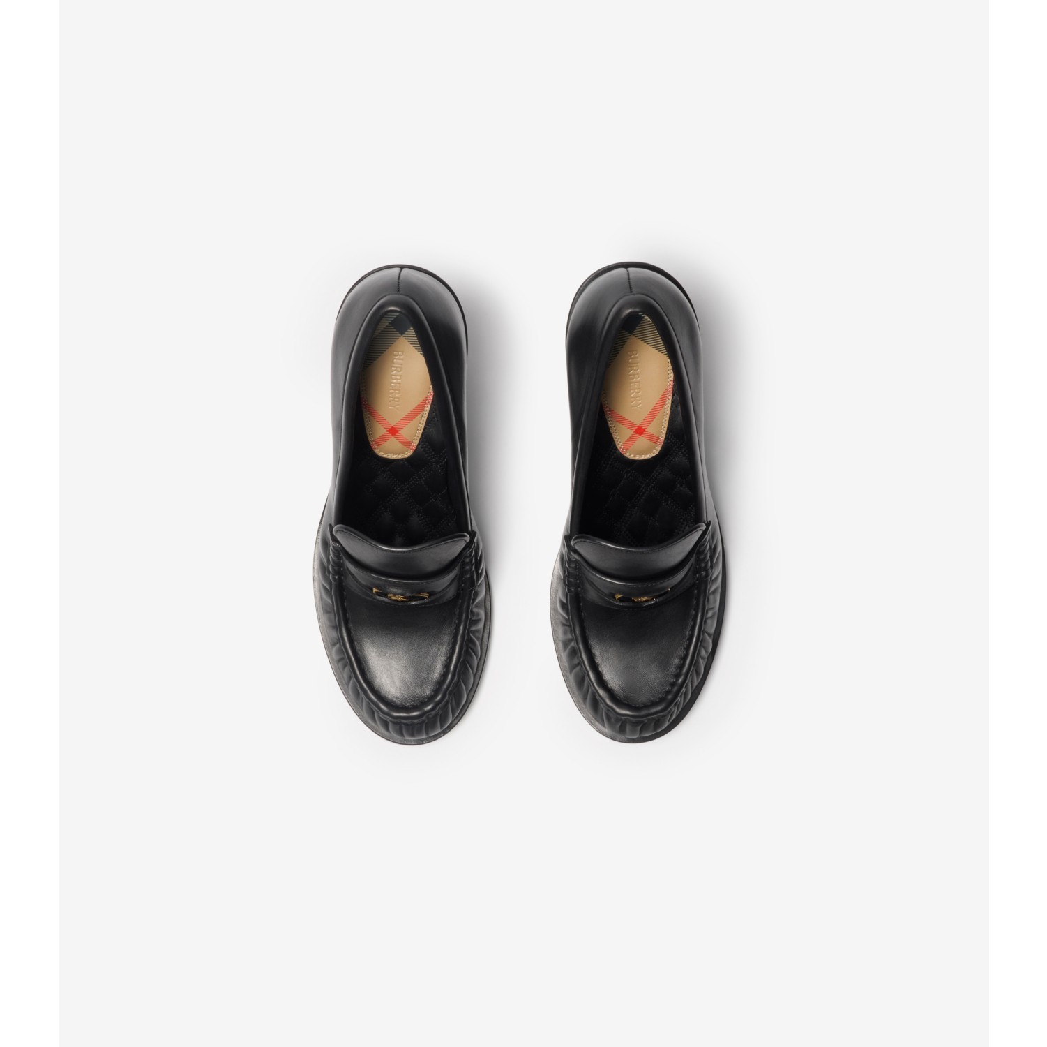 Mocassini con tacco Cadet in pelle