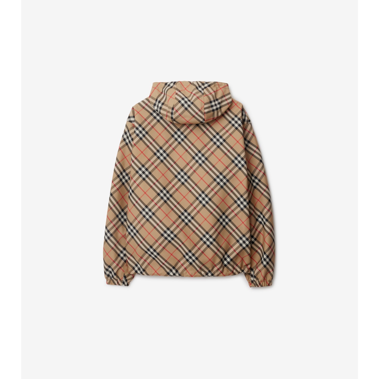 リバーシブル チェック ジャケット (サンド) - メンズ | Burberry®公式サイト