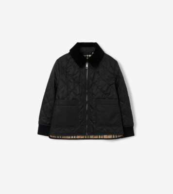 Burberry Black Lanford Jacket