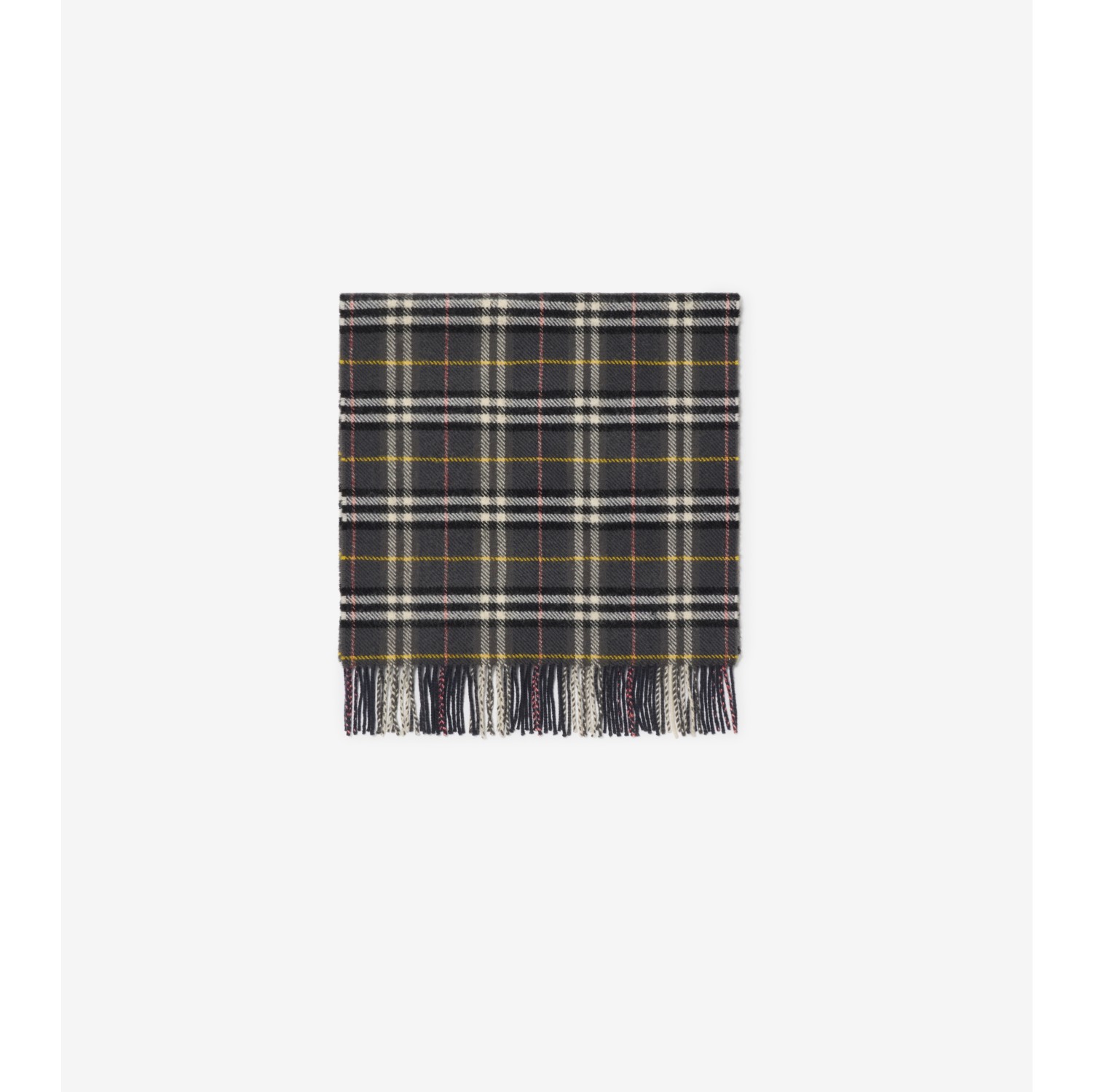 Check British Wool Scarf