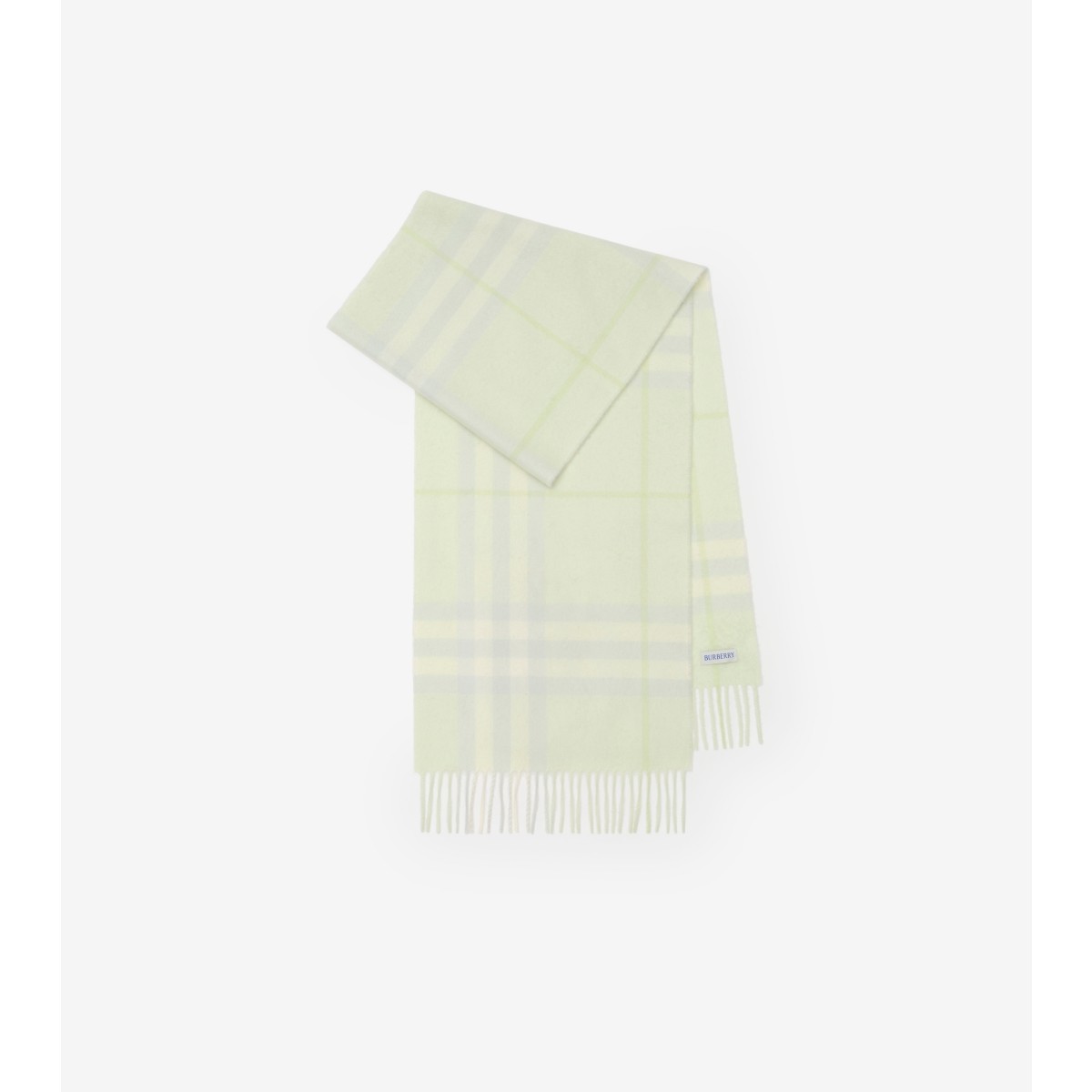  Check Cashmere Scarf