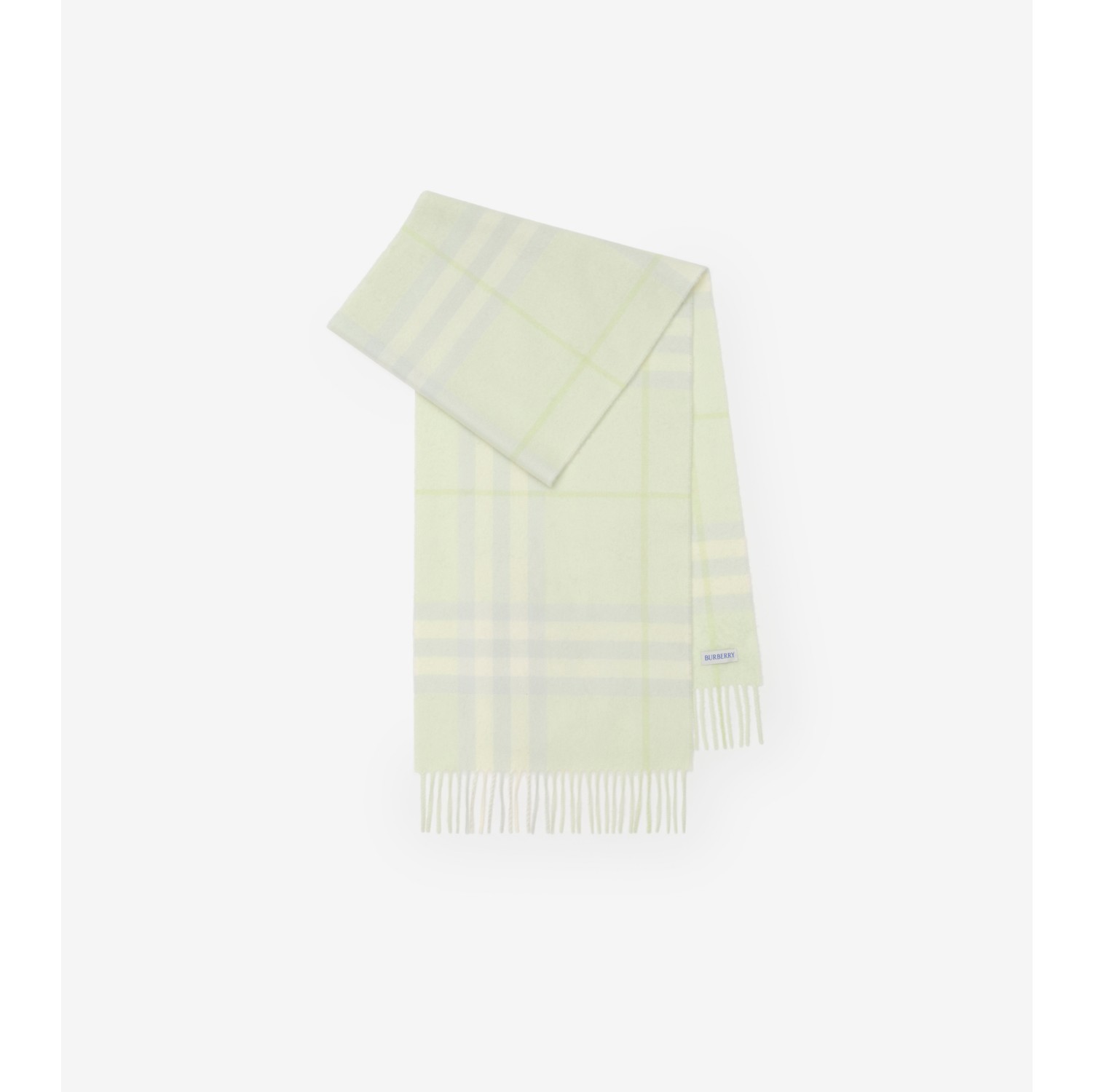 Check Cashmere Scarf