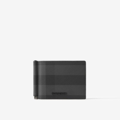 やまこめ様 新品 BURBERRY MONEY CLIP WALLET バーバリー BURBERRY 8062684 二つ折り財布 MS MONEY CLIP WALLET ETH