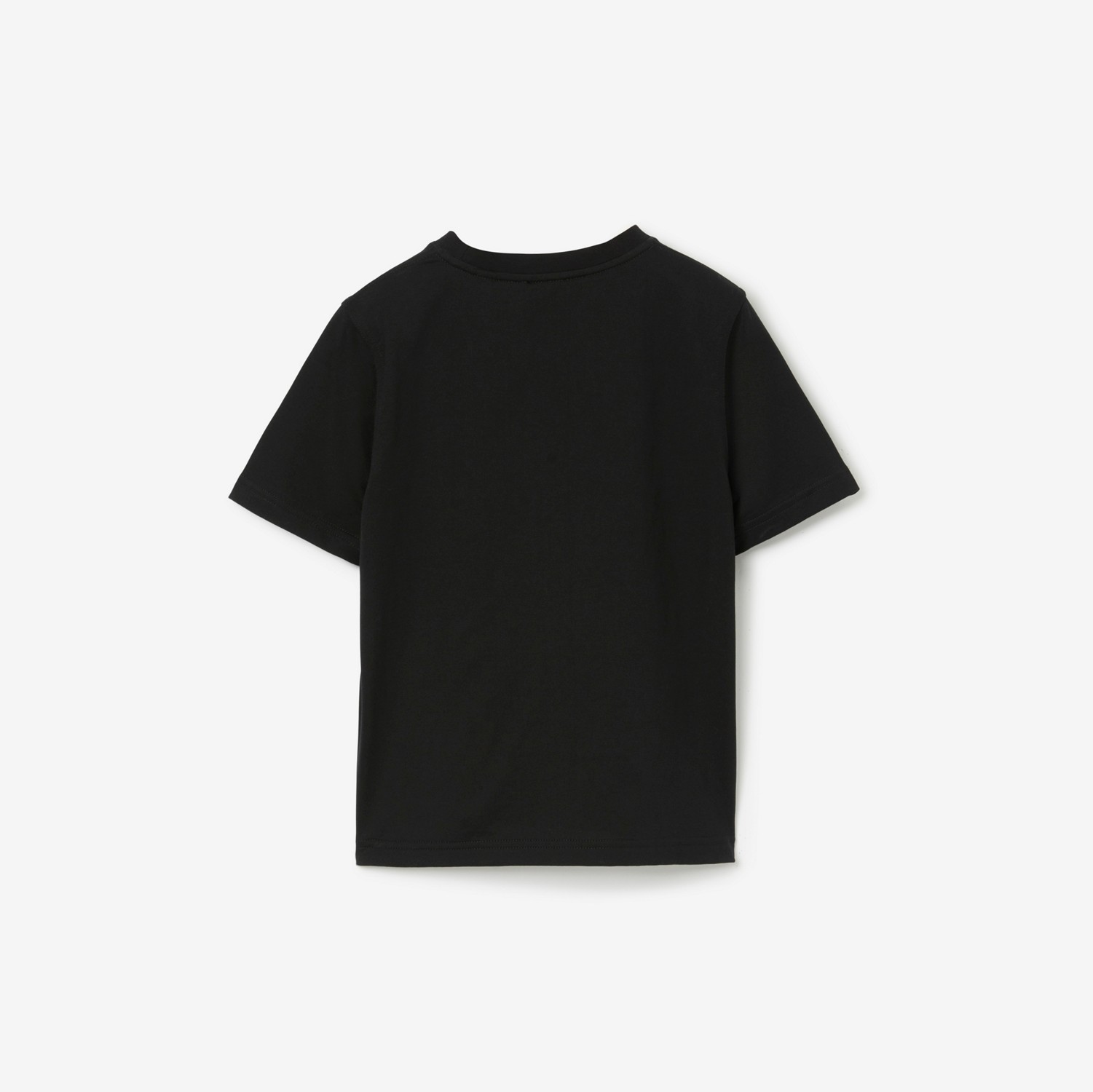 T-shirt in cotone con orsetto Thomas (Nero) | Sito ufficiale Burberry®