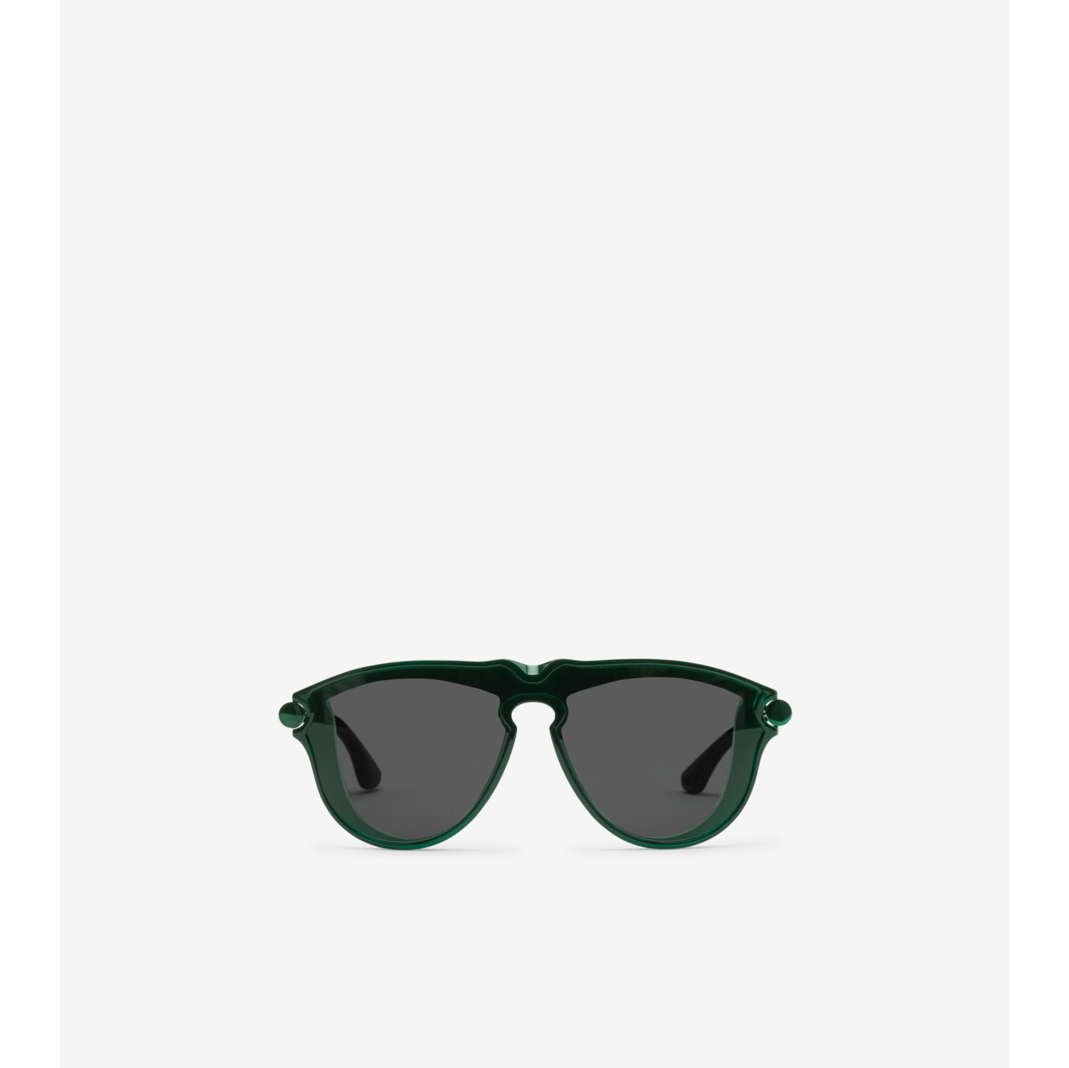 Panno per pulizia occhiali - design verde bianco