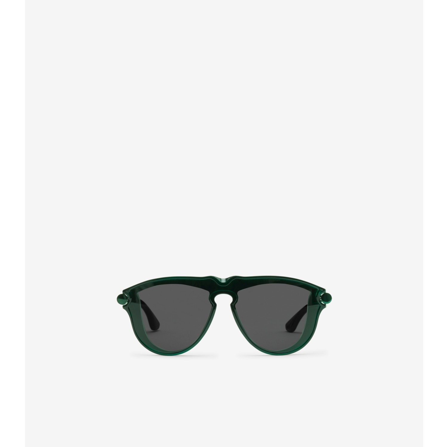 Tubular Sunglasses in Dark green Burberry Official