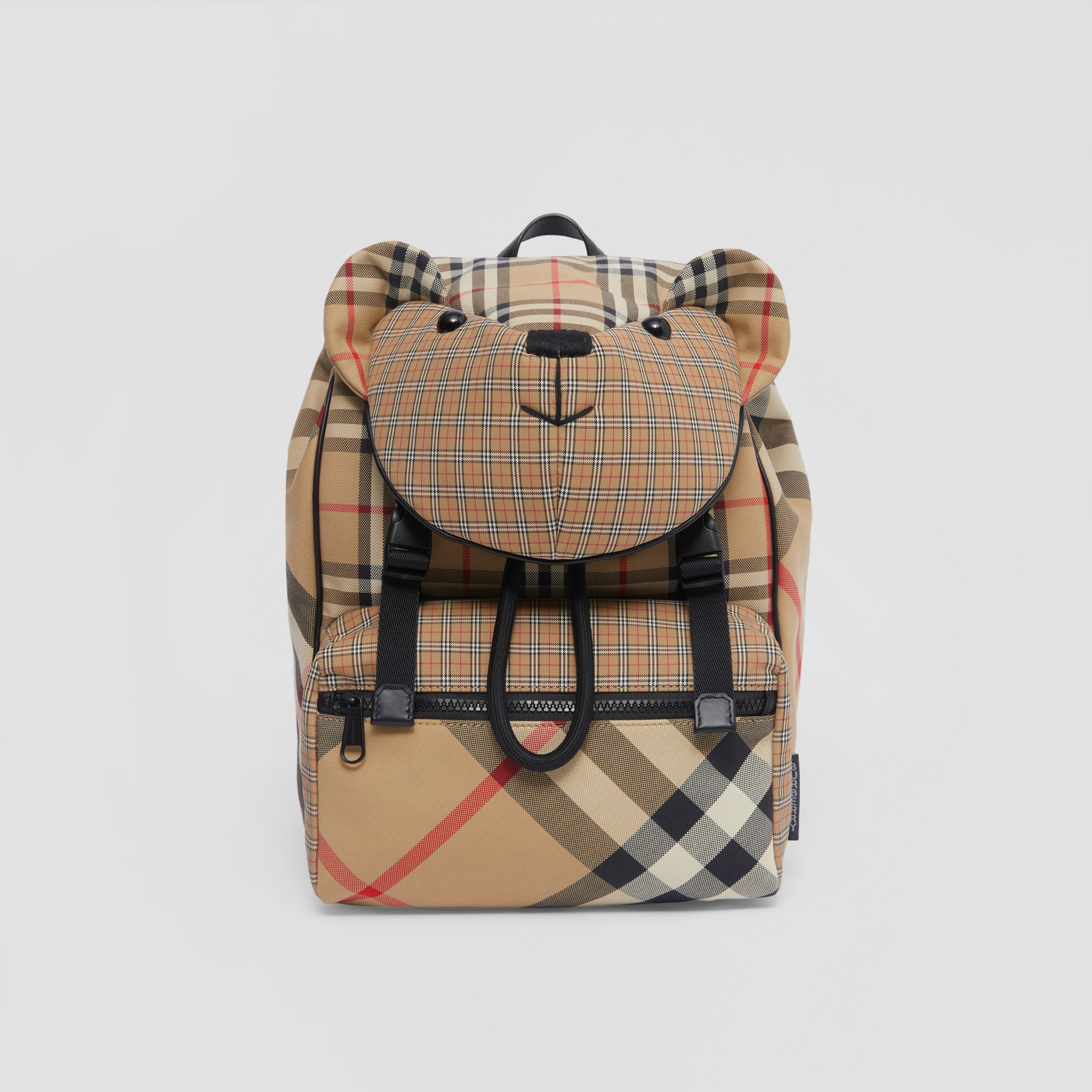Selfridges & Co Boys Accessories Bags Rucksacks Thomas Bear check-print cotton backpack 