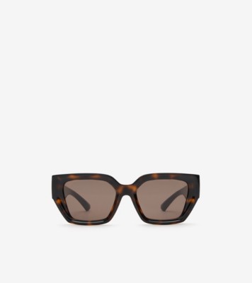 EKD レクタンギュラー サングラス (トータスシェル