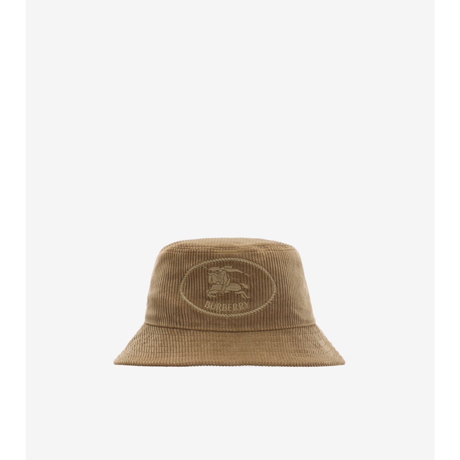 Knight Stamp Corduroy Bucket Hat