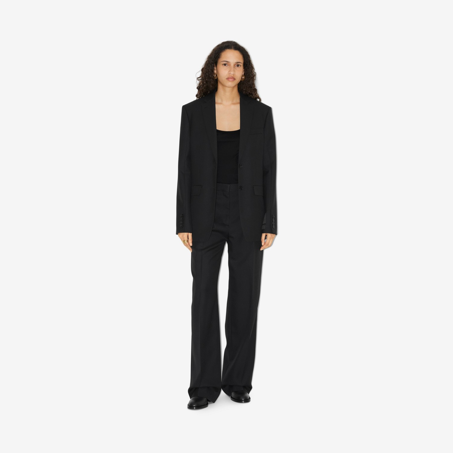EKD Jersey Vest in Black - Women | Burberry® Official