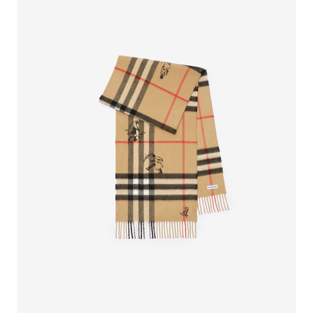  Check Mates Cashmere Scarf