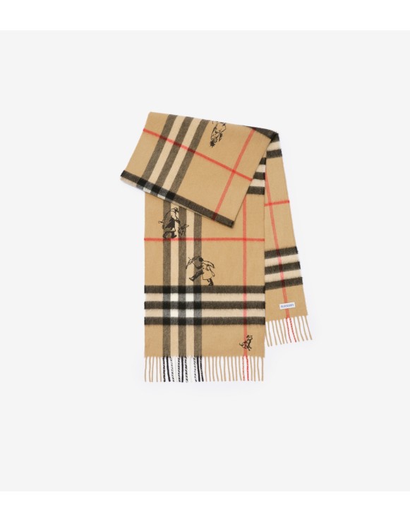 Check Mates Cashmere Scarf