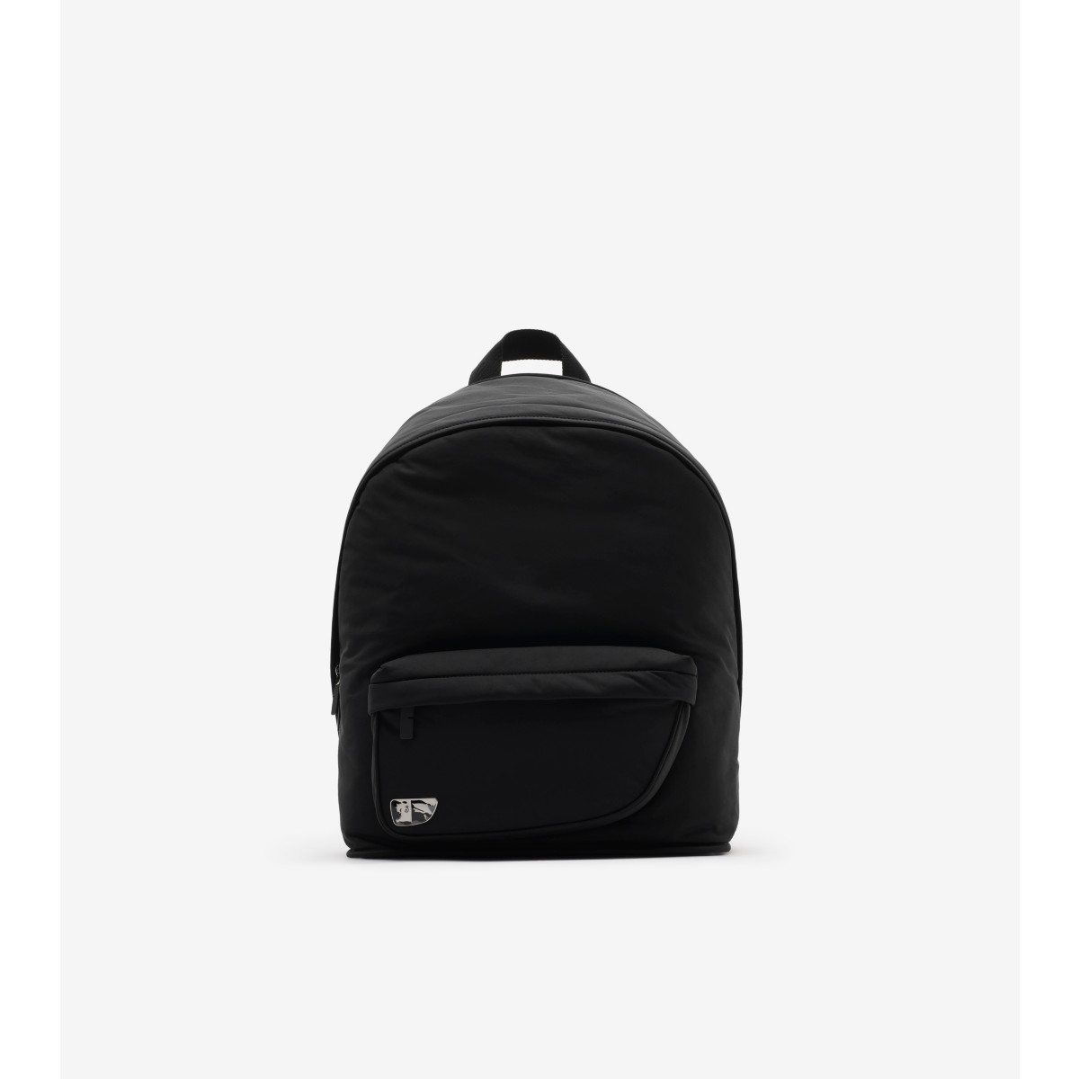 Shop Burberry Shield Backpack In Black