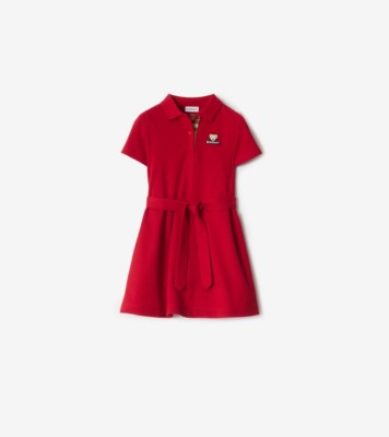 新同品　BURBERRY　チルドレン　ワンピース　ドレス　定価88000円程 バーバリー Burberry ワンピース ハート柄 12Y キッズ
