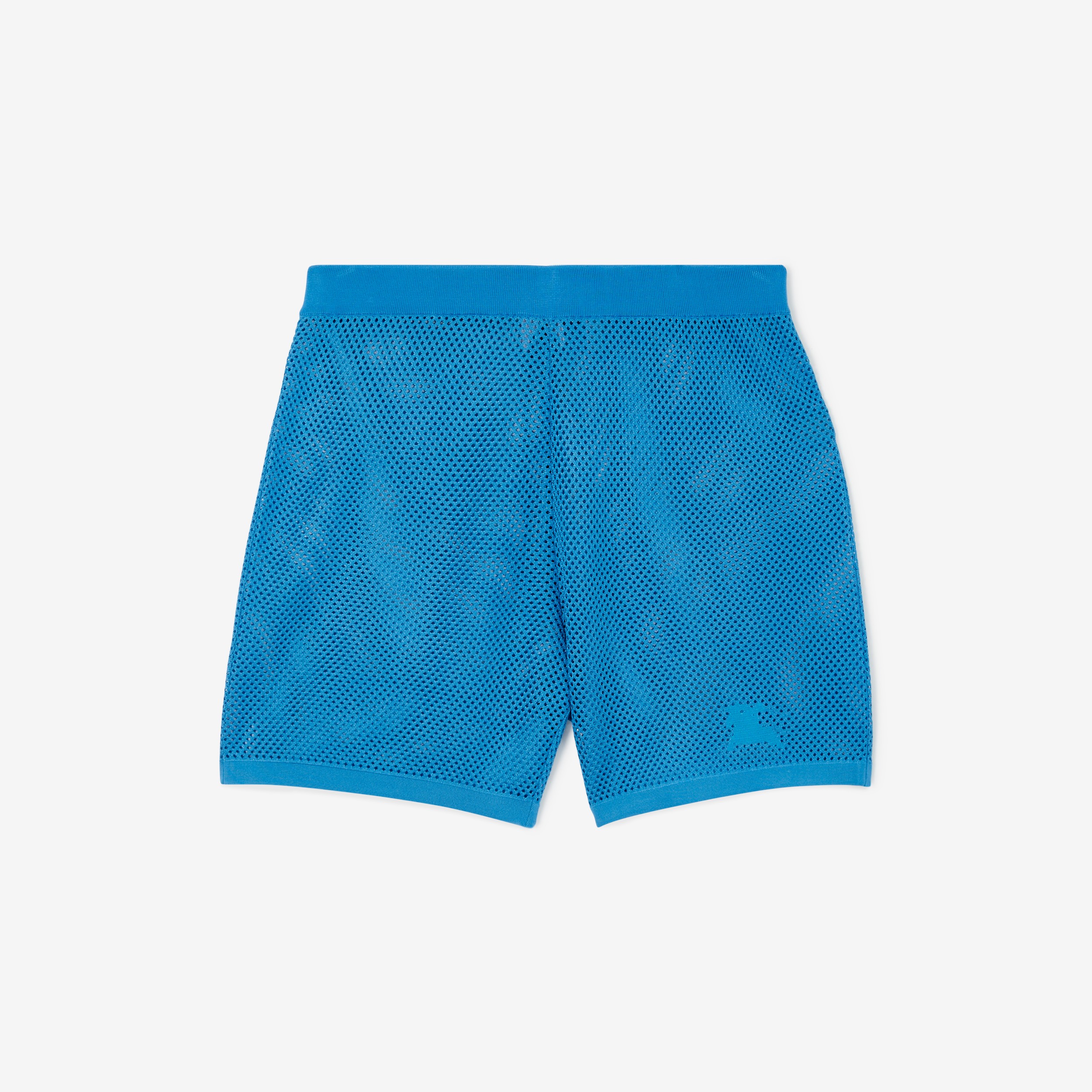 EKD Mesh Shorts in Bright Cerulean Blue - Men | Burberry® Official