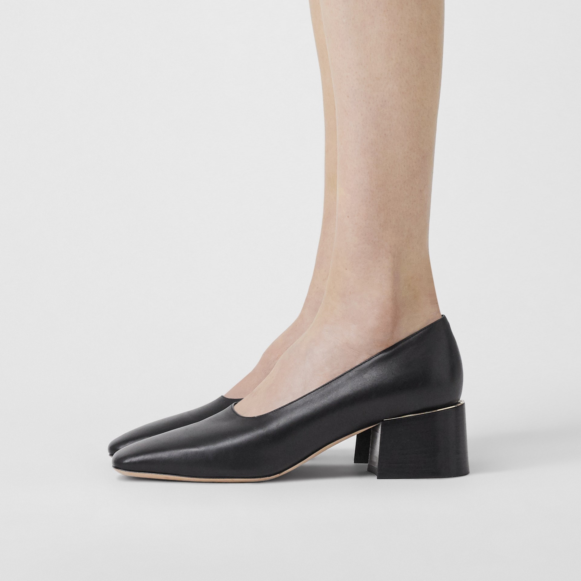 burberry block heels