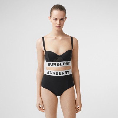 burberry one piece swimsuit womens