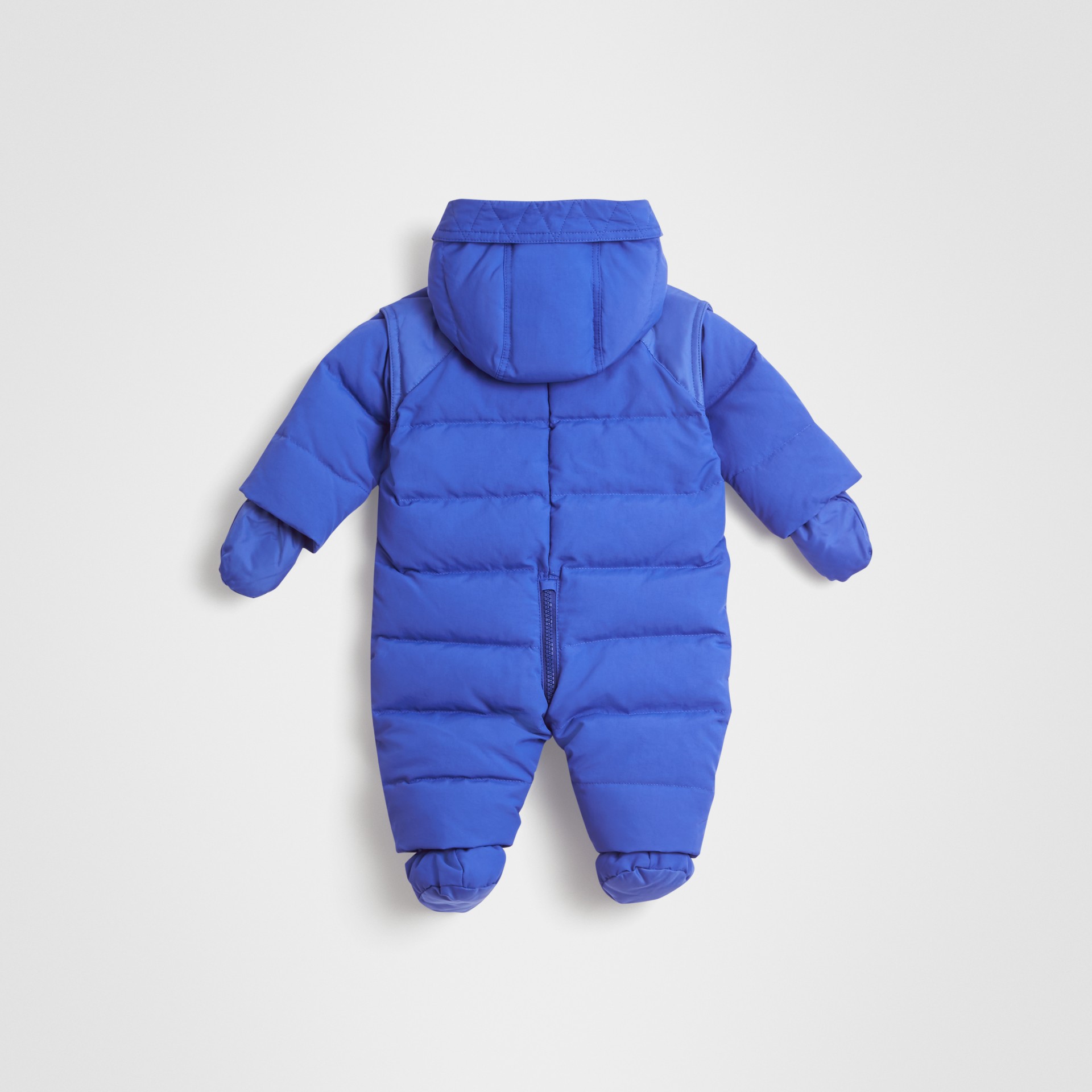 Down-filled Puffer Suit in Royal Blue - Children | Burberry United States