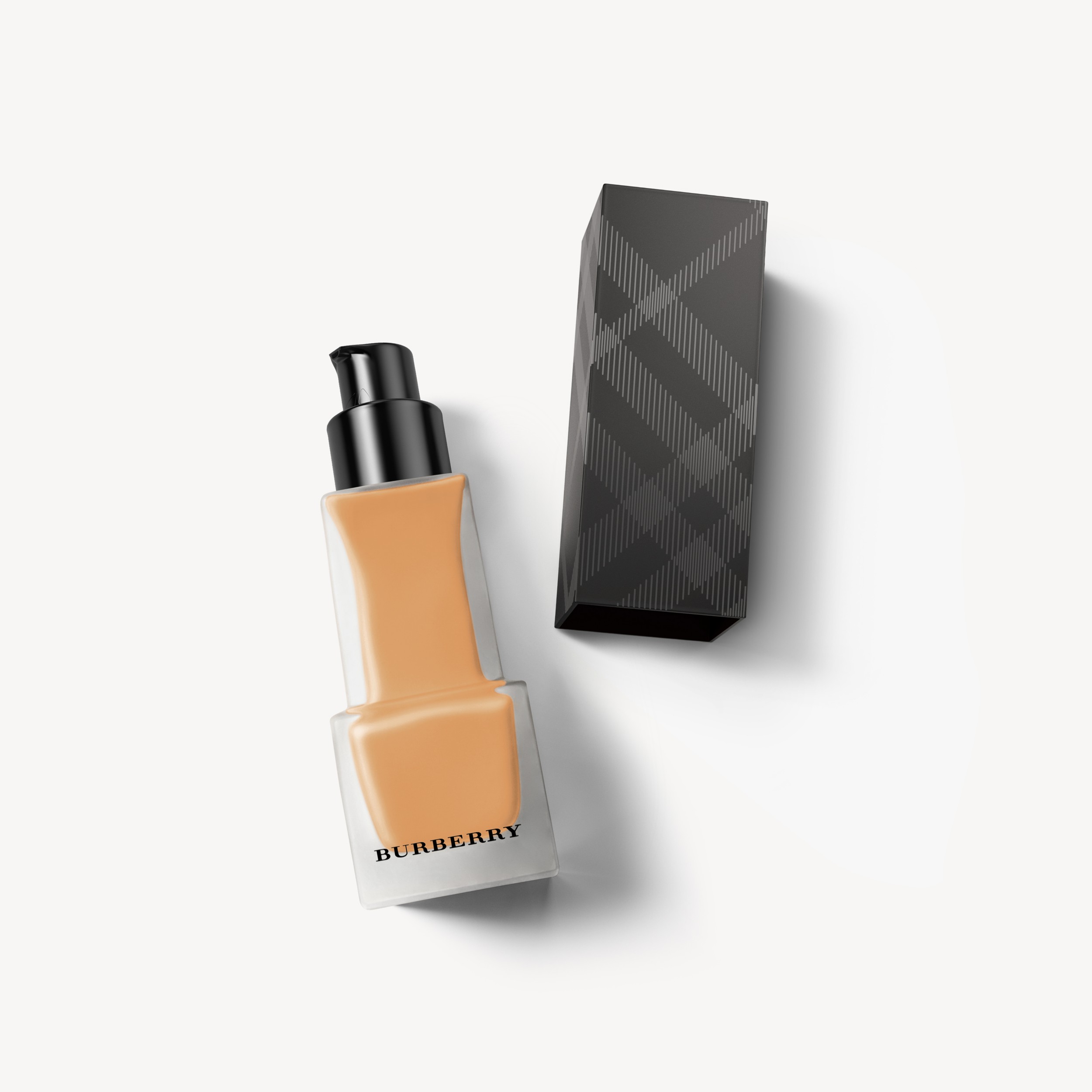 Matte Glow Liquid Foundation – 80 Medium Warm - Women | Burberry® Official - 1