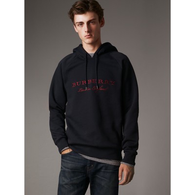 burberry hoodie mens gold