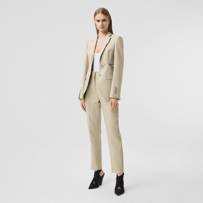 womens burberry trousers