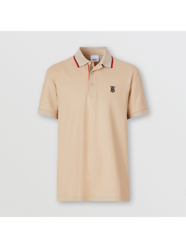 watercolor monogram polo