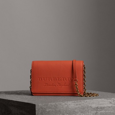 burberry orange purse