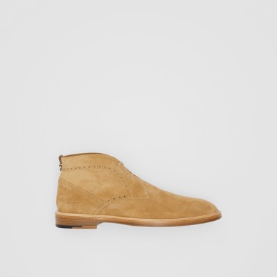 burberry suede boots
