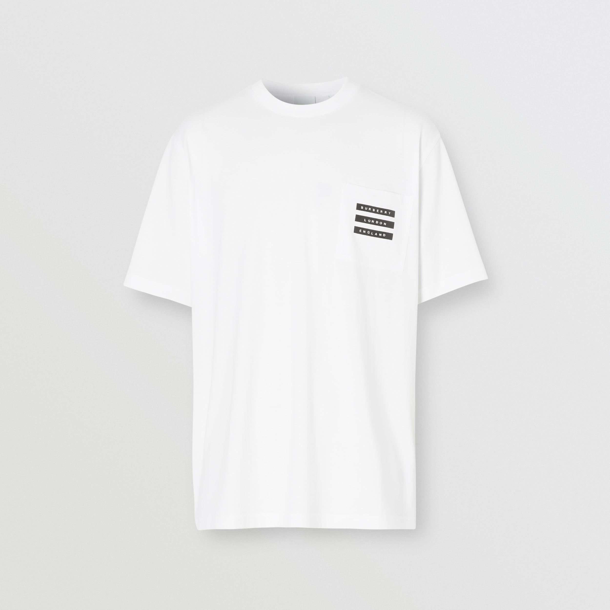 burberry logo tape t shirt