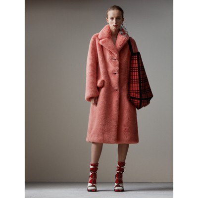 burberry mink coat