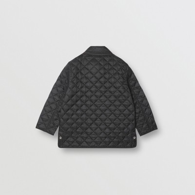 burberry quilted showerproof parka