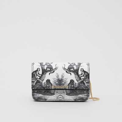 white burberry purse