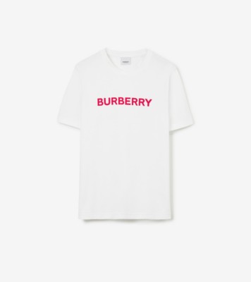 ロゴ コットンTシャツ (ホワイト) - ウィメンズ, コットン | Burberry