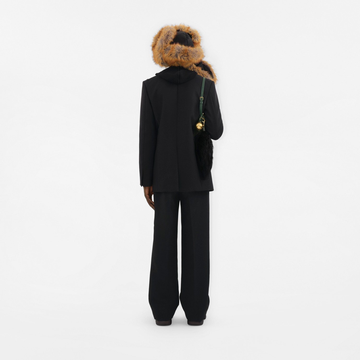 Pantalon de costume en laine (Noir) - Homme | Site officiel Burberry®