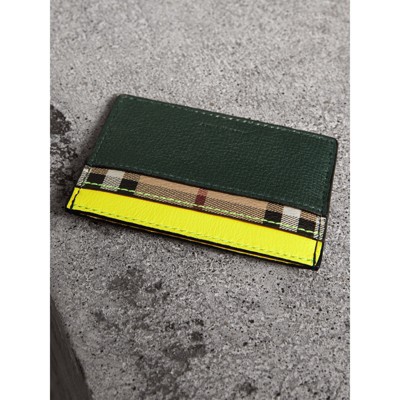 burberry leather card case